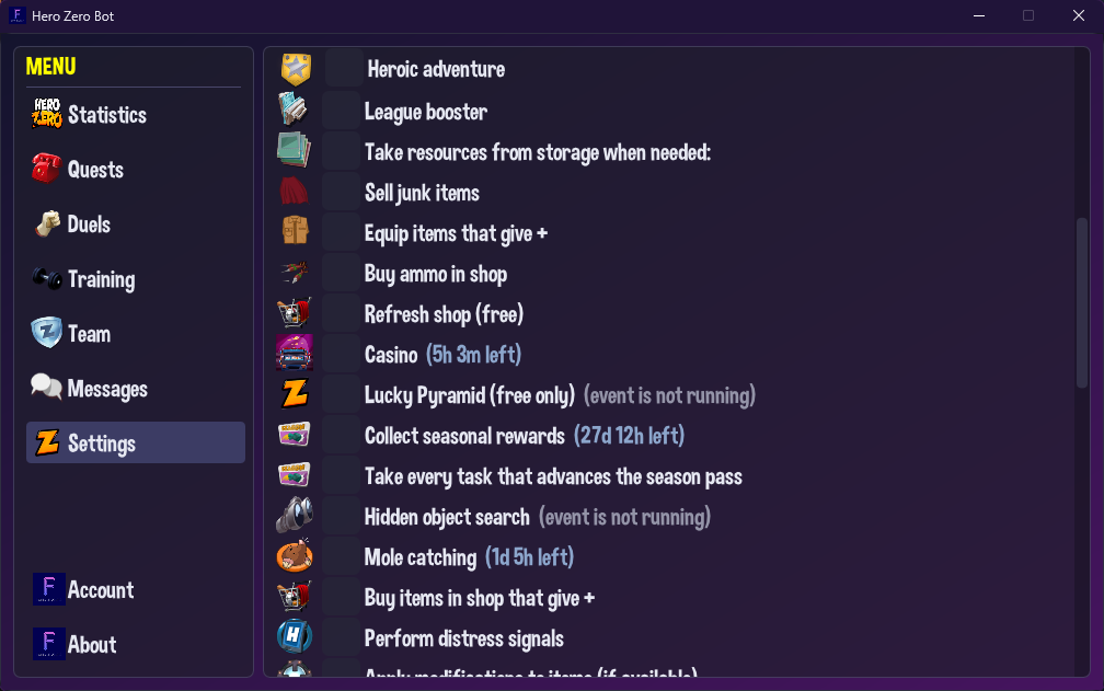 Hero Zero Bot 12